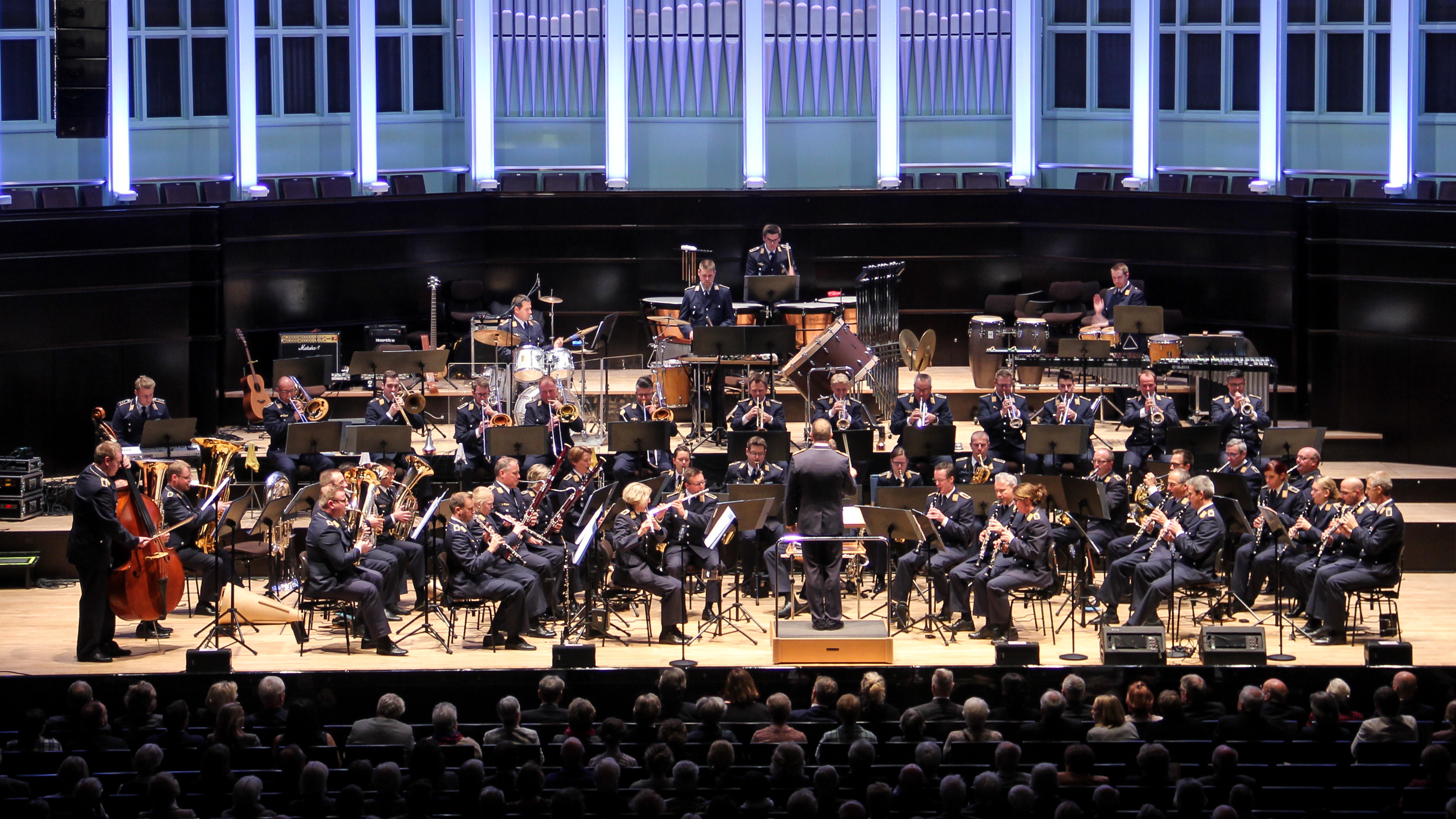 Das Luftwaffenmusikkorps Münster kommt im April in die Stadthalle Unna.