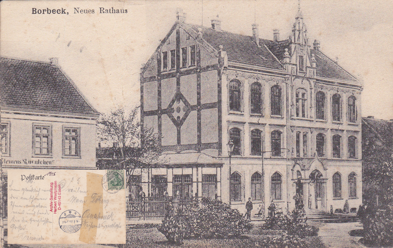 Das neue Rathaus in Borbeck