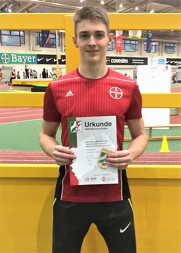 Tim Eikermann
Hallen NRW-Meister U20