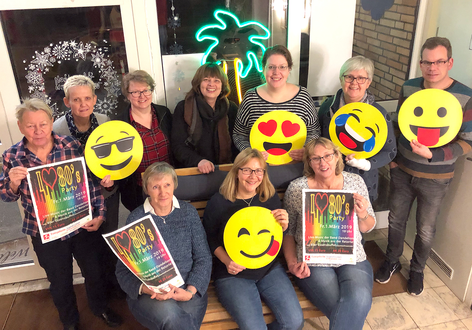 Die Veranstalter freuen sich schon auf die Party.