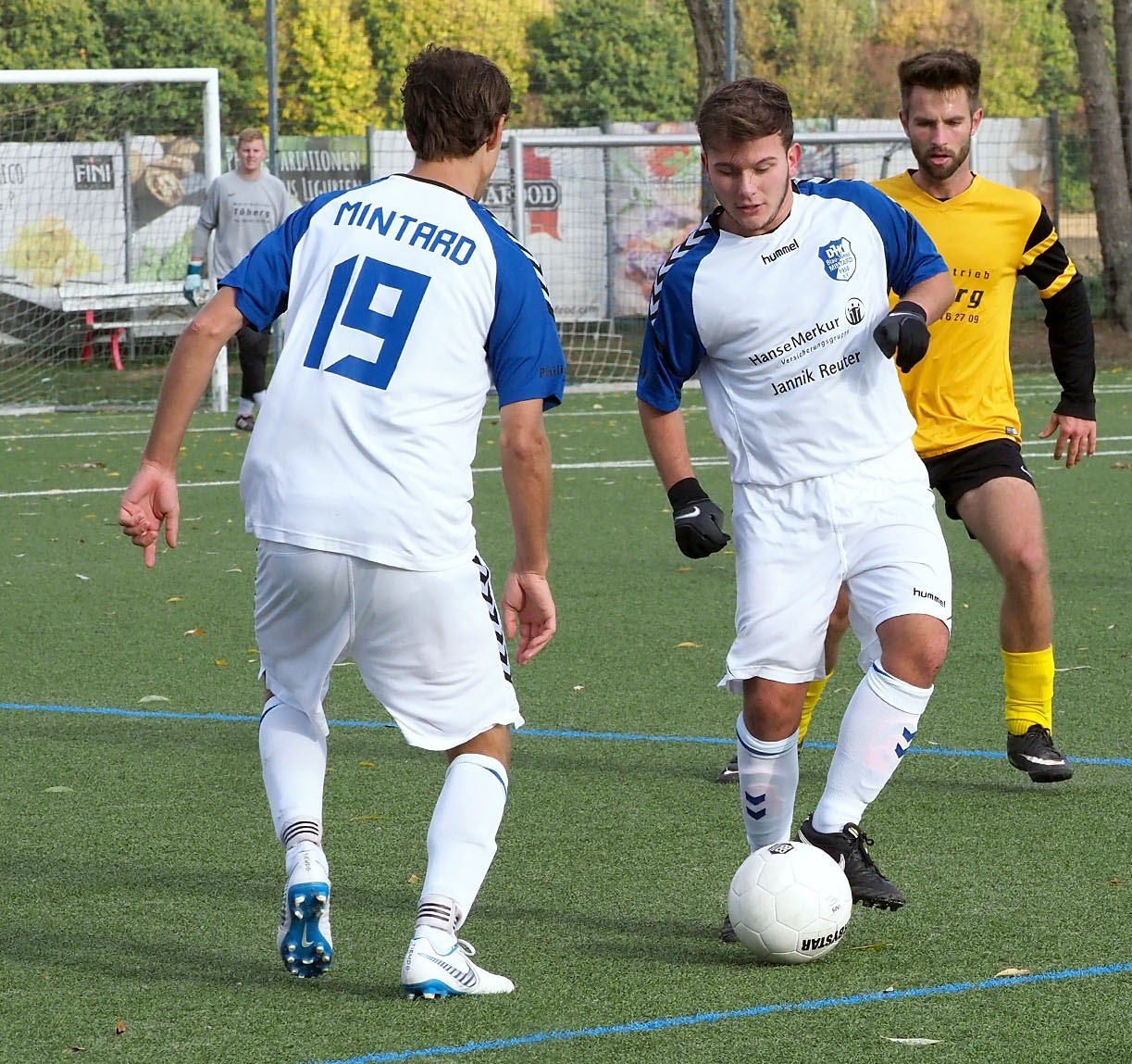 Die DJK Mintard II war gleich zweimal am Ball.
Foto: Gohl