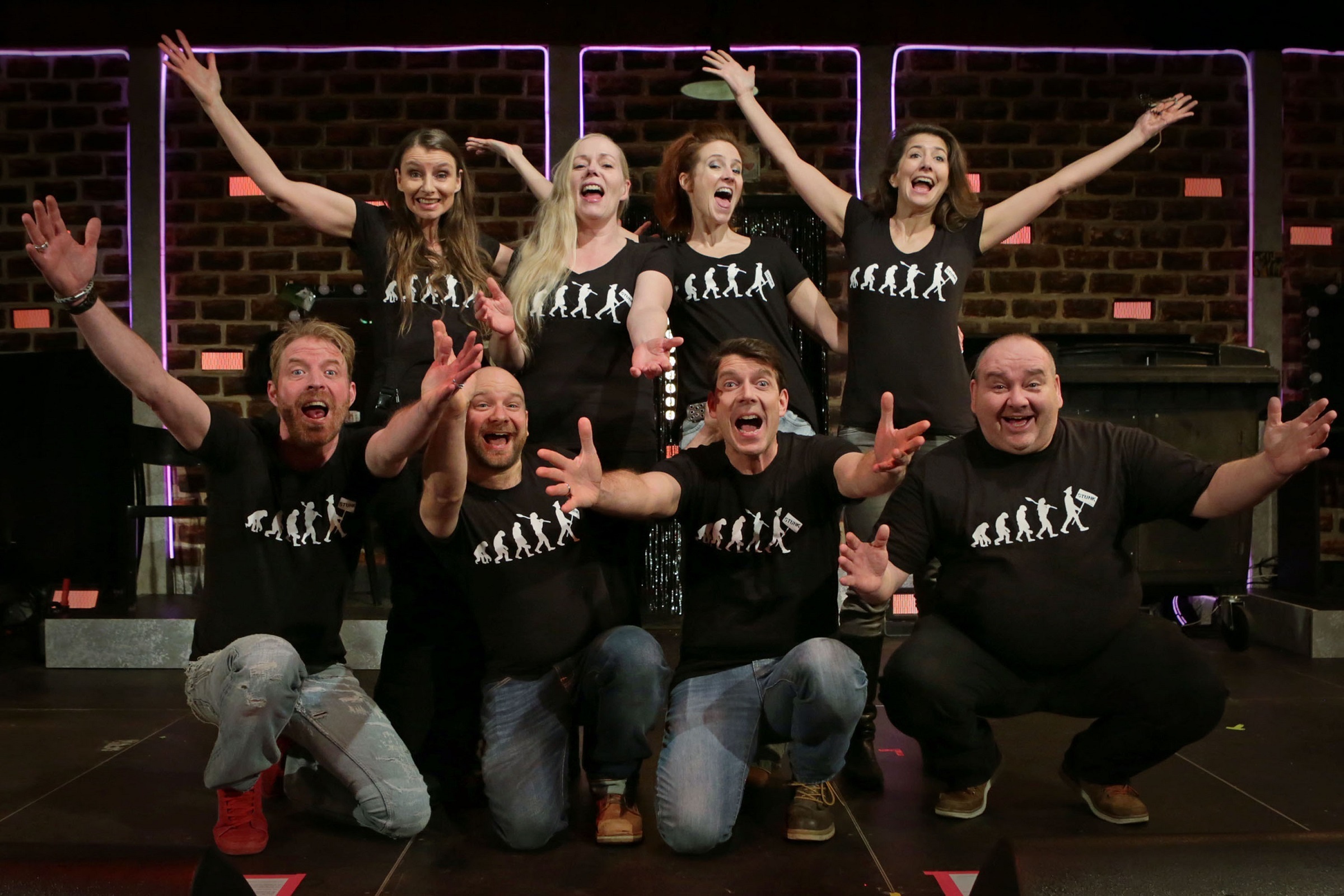 Das STUNK Team. Noch gibt es Karten für die Veranstaltung im Capitol Theater zu kaufen.