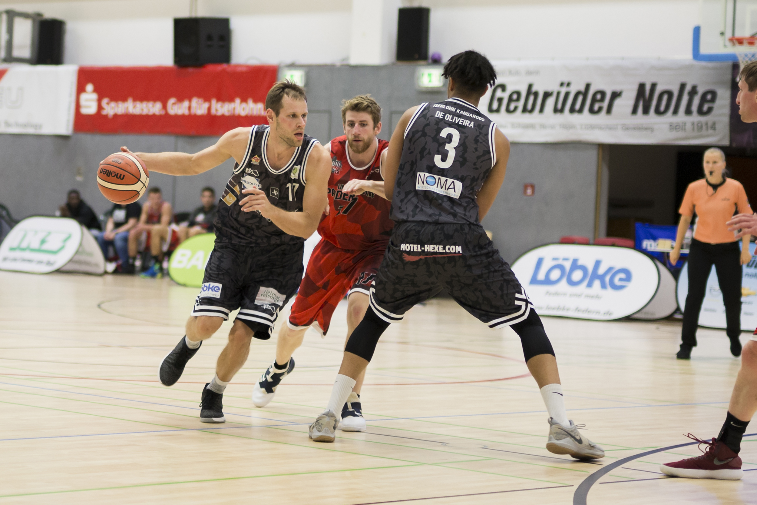 Für die Iserlohn Kangaroos gab es beim Tabellenzweiten nichts zu holen. Foto: Verein