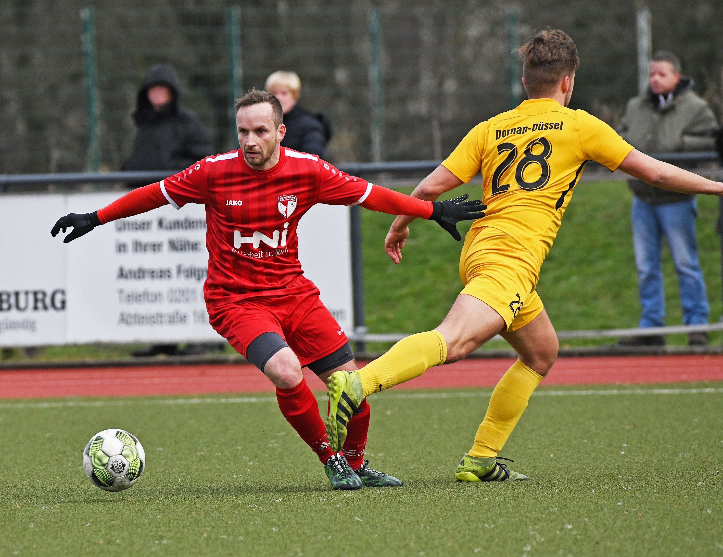 Der SC Werden-Heidhausen blickt voller Zuversicht auf die Rückrunde.
Foto: Bangert