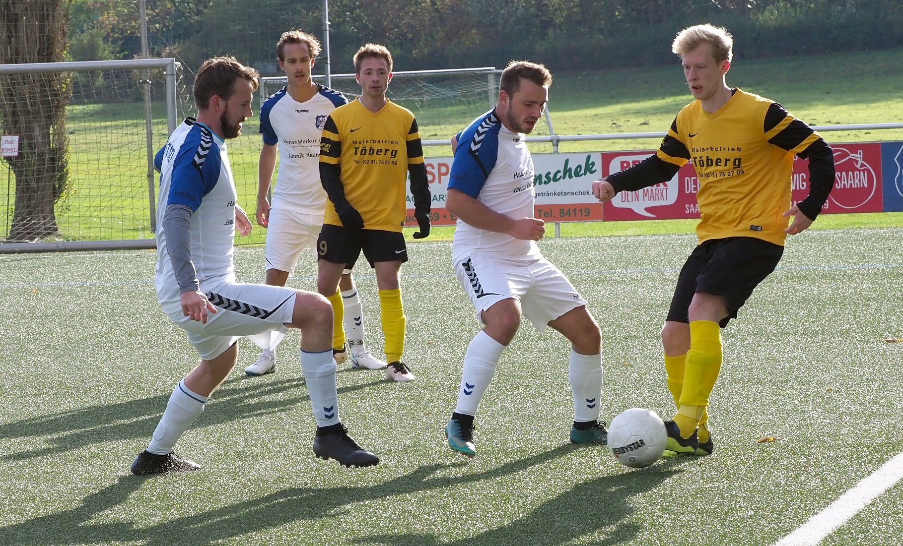 Der Mintarder Reserve gelang ein Heimsieg über den SV Heißen II.
Foto: Gohl
