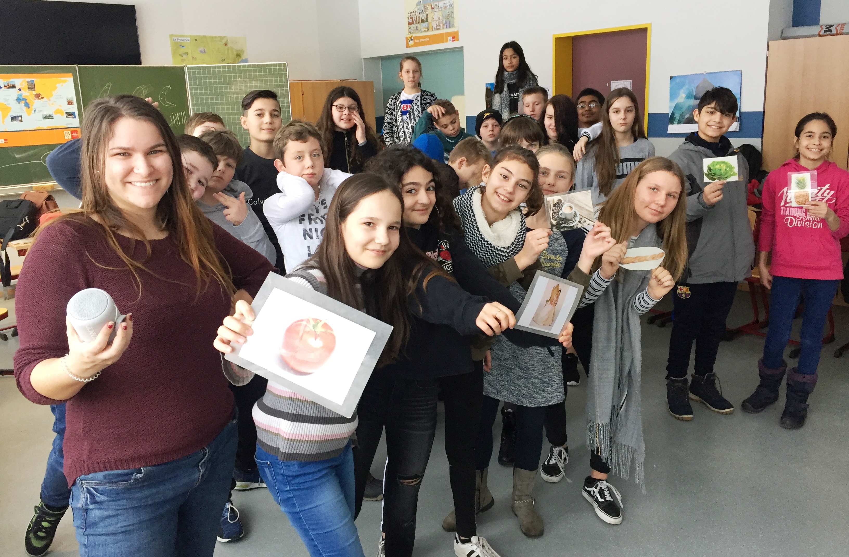 Das France Mobil war Gast an der Kopernikus-Realschule.
