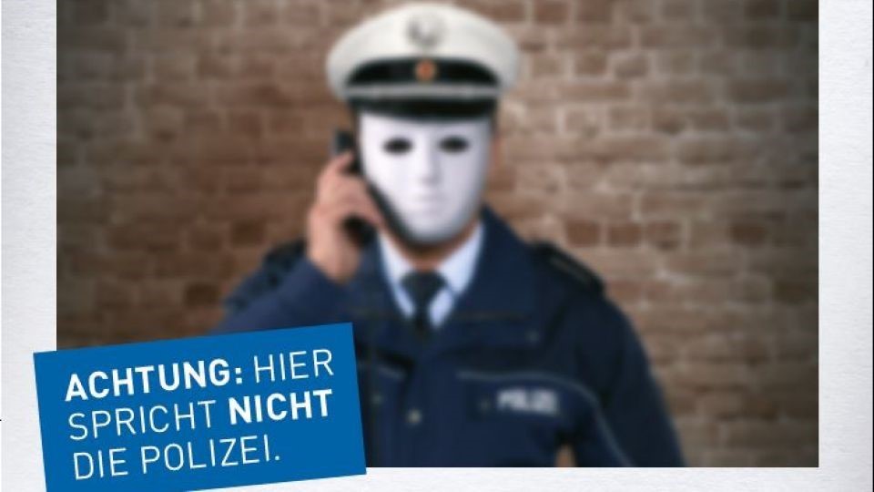 Falsche Polizisten am Telefon. Foto: Polizei Kreis Unna