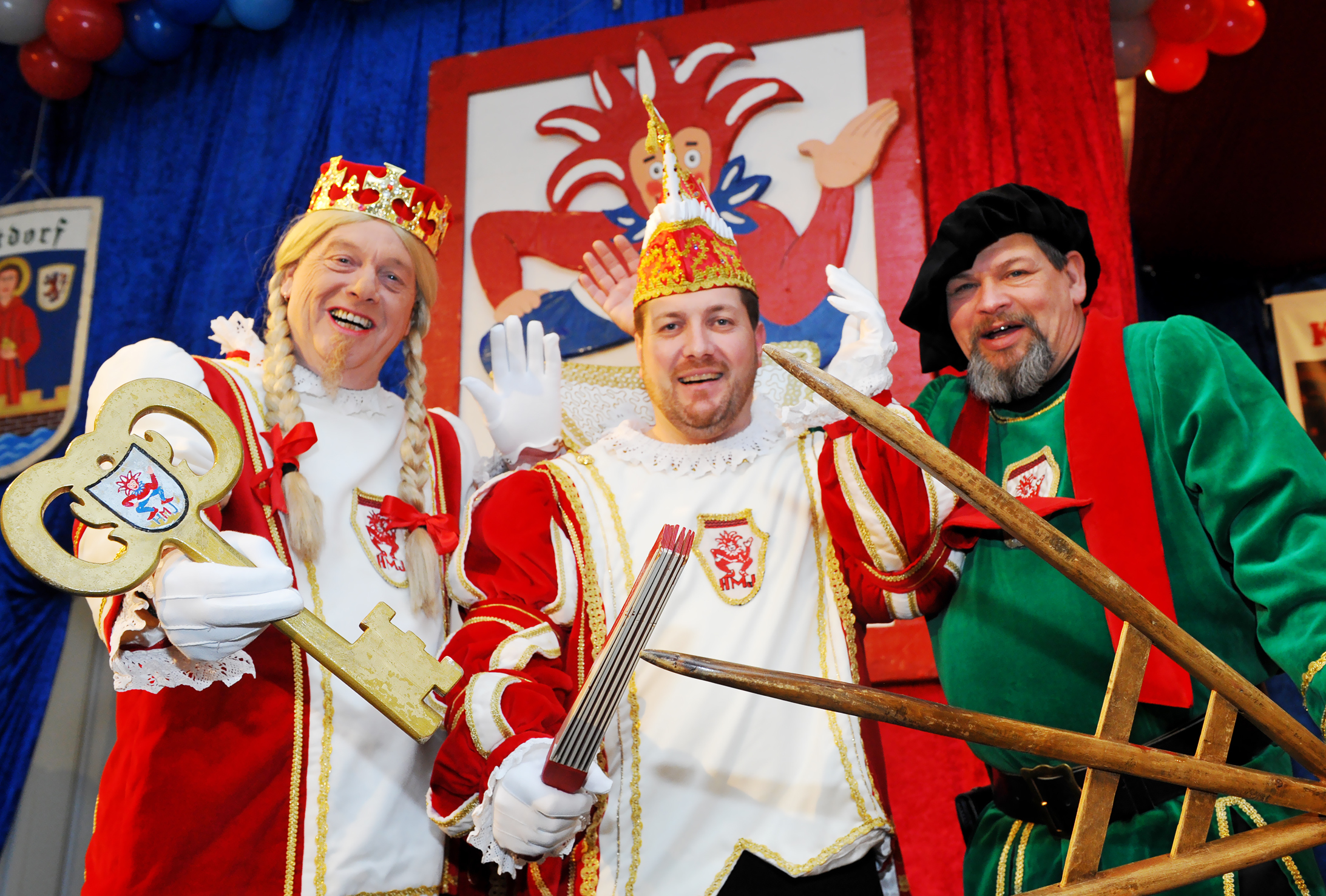 Gemeinsam durch dick und dünn (von links): Michael Kaufhold, Mark Hommes und Sven Bendomir.
Foto: Michael de Clerque