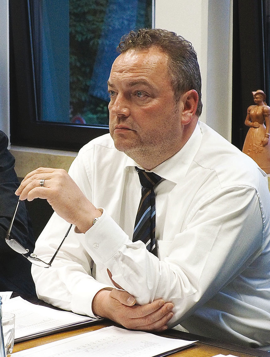 Bürgermeister Bodo Klimpel und Kämmerer Dirk Meussen (nich auf dem Foto) befürchten, dass es Gewinner und Verlierer in der Neu-Bewertung der Grundsteuer-Diskussion geben wird.
