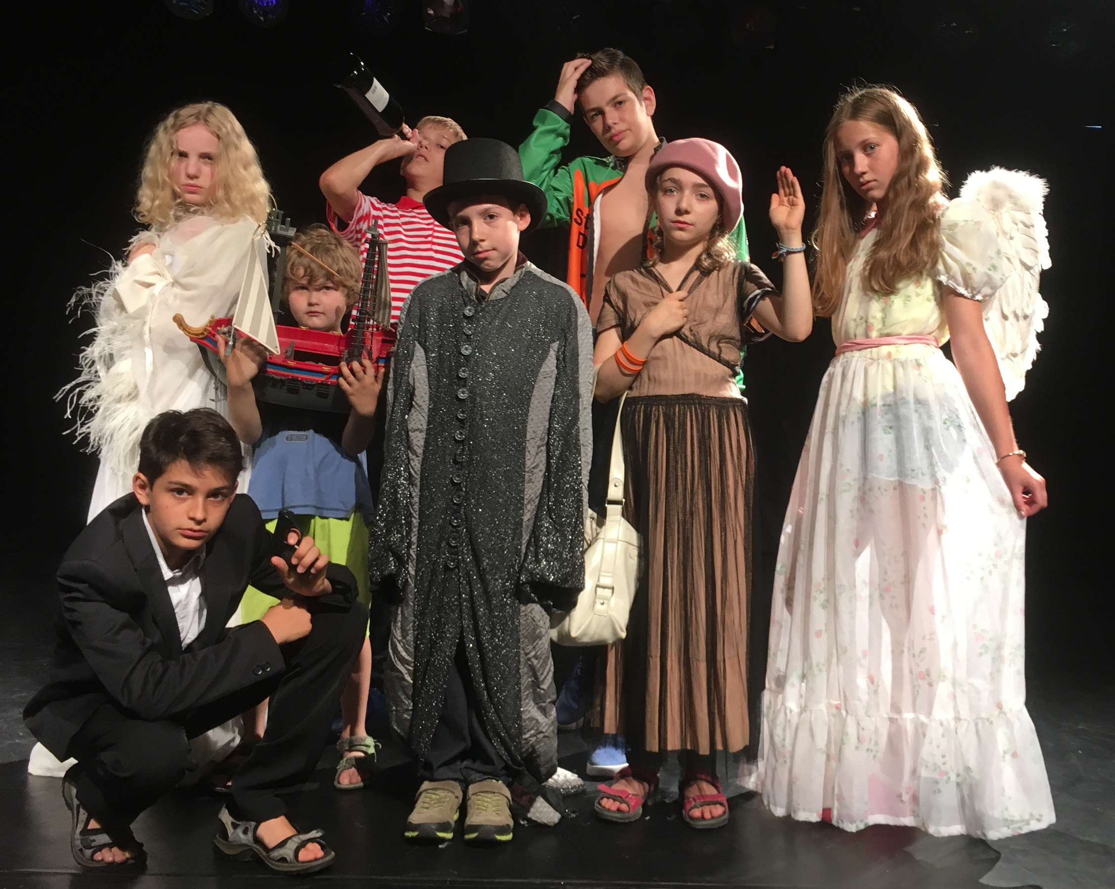 "Thealozzis Kinder" haben keine falsche Scheu vor Shakespeares Klassiker "Der Sturm".