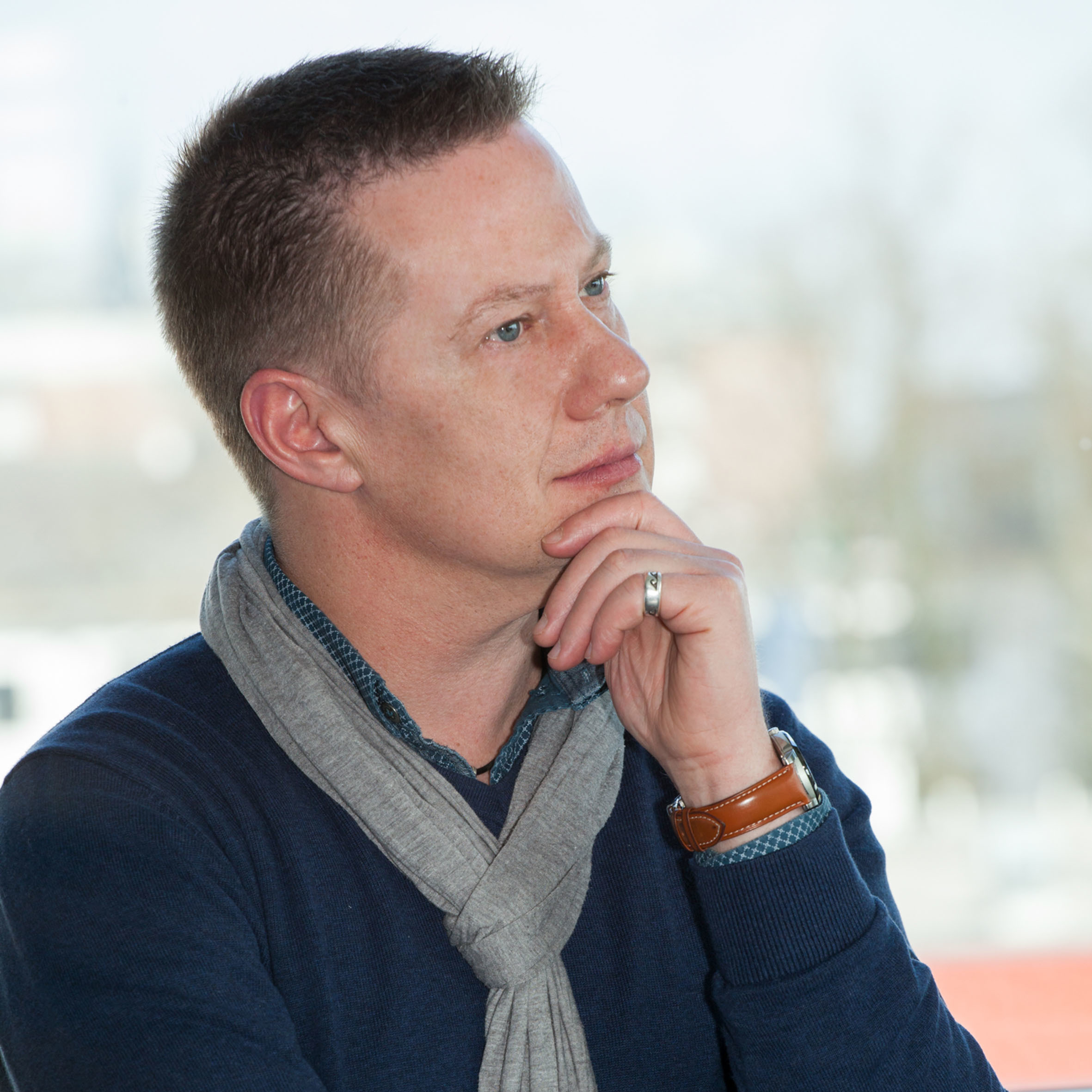 Michael Rixen spricht im Gocher Kastell.