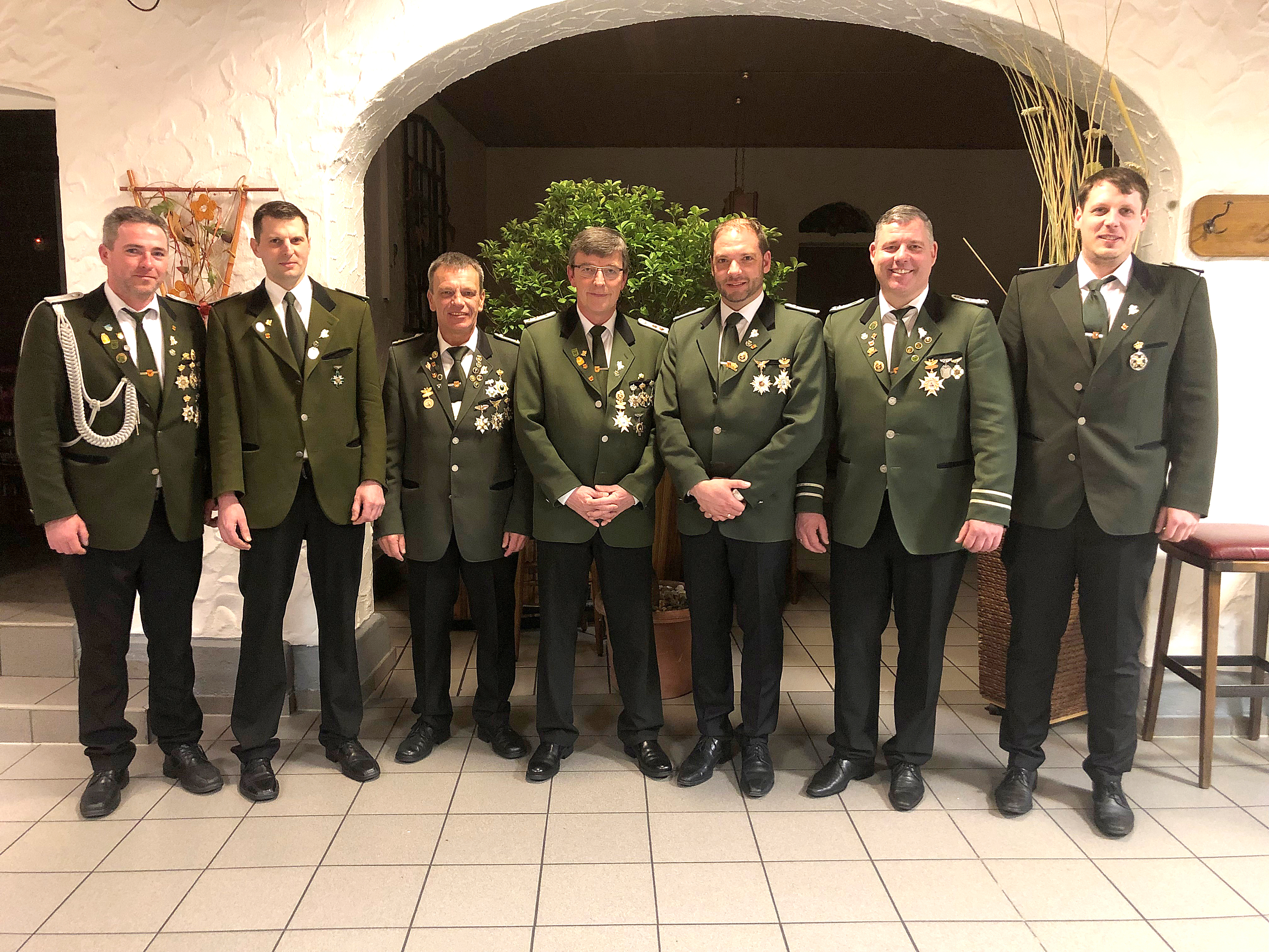 Bild (v.l.n.r.): Thomas Nentwig, Marcel Struckmeier, Martin Folle, Martin Franz, Christian Bourgeois, Heinz Kranemann, Florian Fischer.