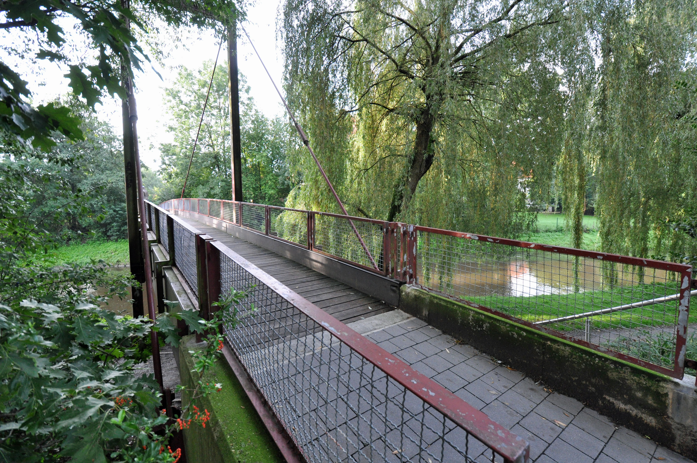 Die Brücke über die Niers bleibt länger gesperrt.
Foto: Stadt Goch