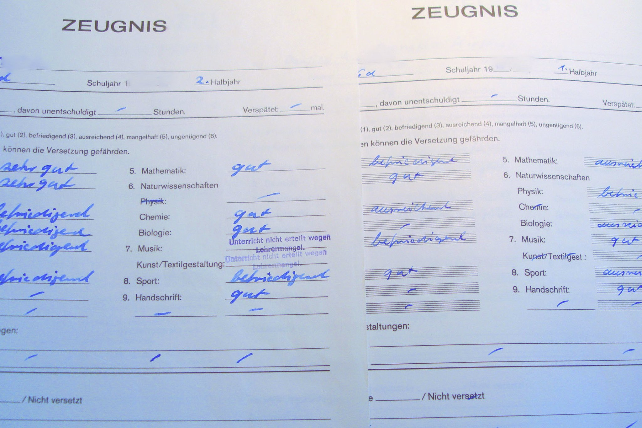Heute gibt es in NRW Zeugnisse. Was sind eure Erinnerungen an die berühmten "Giftzettel"?