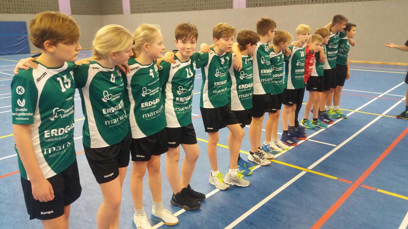 von links: Fabian, Laura, Jui, Jarden, Leon G., Tjorben, Nico, Felix, Jan, Leon (TW), Arne, Edin und Leonardo