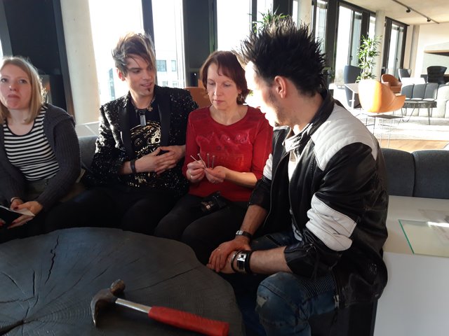 Sarina Haarmeyer wurde Teil einer Illusion. Foto: Dabitsch