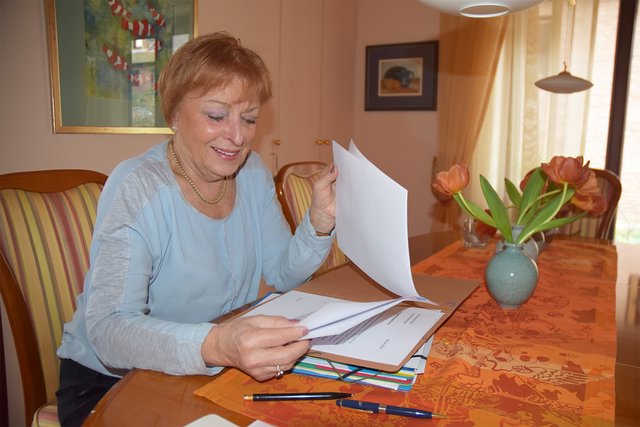 Hannelore Heck arbeitet seit einem Jahr an dem Projekt. Wenn alles klappt, soll die Beleuchtungsidee ab Mai umgesetzt sein.