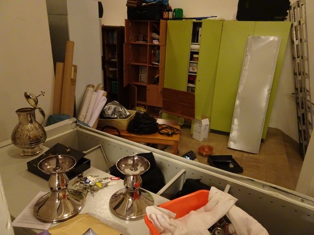 Verbeulte Tresorreste, pure Zerstörungswut | Foto: Privat