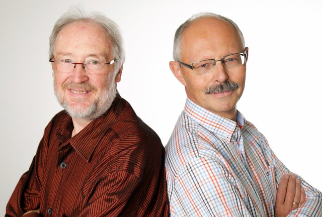 Helmut Peters (links) und Wilfried Besser (rechts).