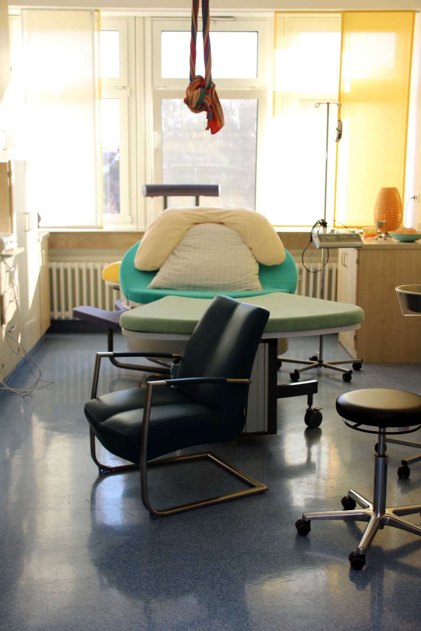 Der Kreißsaal des St. Elisabeth-Krankenhauses in Dorsten. Foto: KKRN