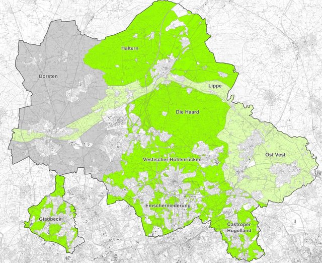 Der Landschaftsplan unterscheidet sich von der vorherigen Verordnung in wenigen, aber für den Natur- und Artenschutz entscheidenden Punkten. Grafik: Kreis
