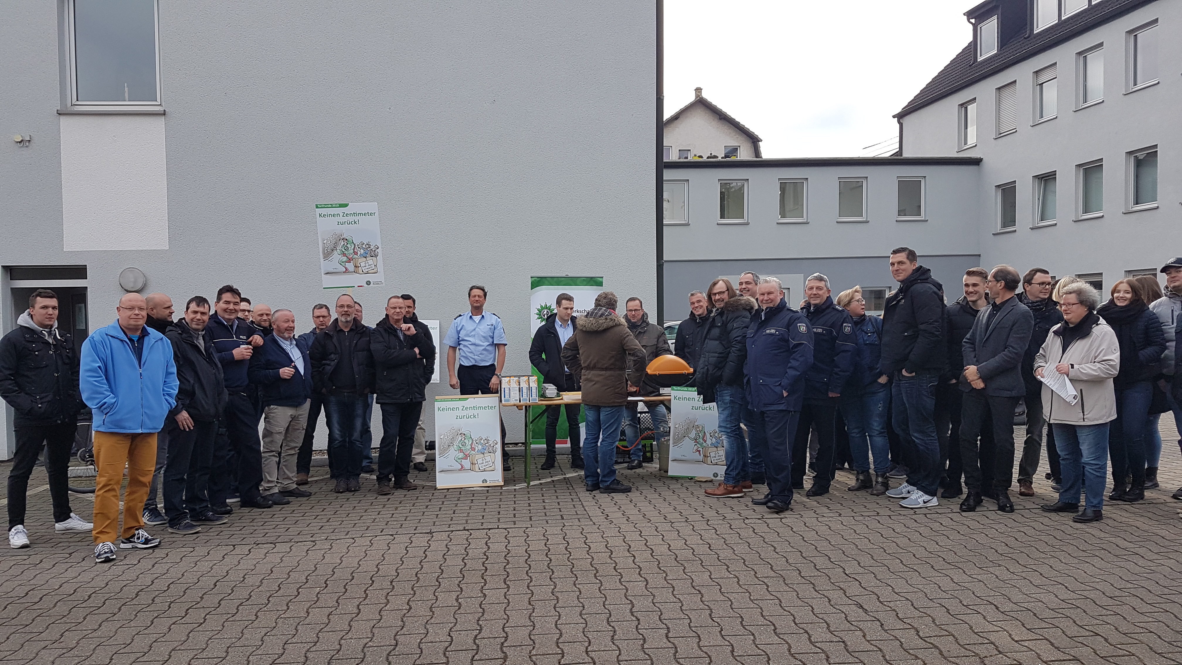 Die "Aktive Mittagspause" am Standort in Unna wurde stark besucht. Foto: KPB Unna