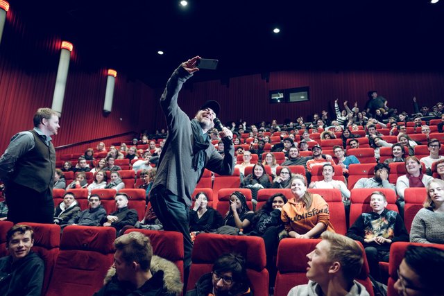 Michael „Bully“ Herbig im Kino.