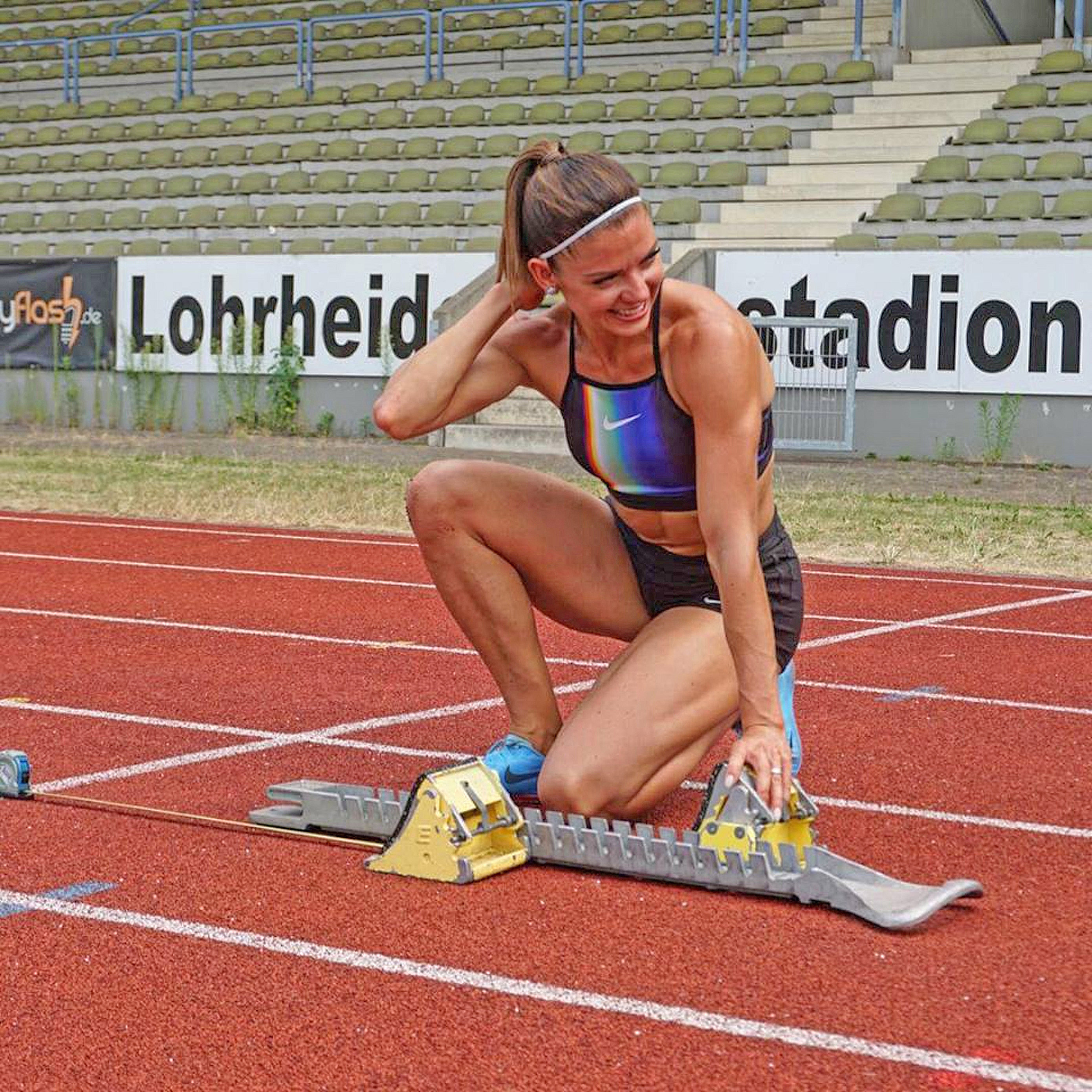 Holt Hürdensprinterin Pamela Dutkiewicz an diesem Wochenende in Leipzig DM-Gold? Foto: TV 01