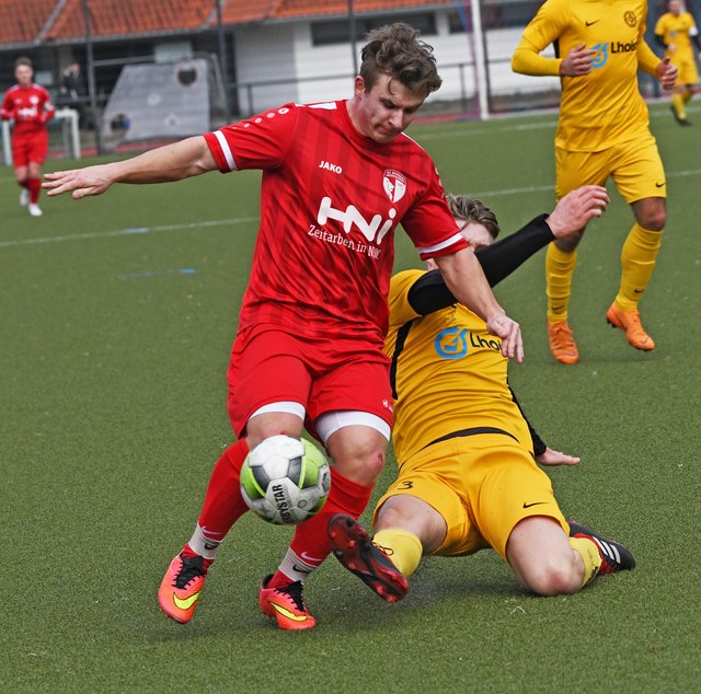 Marius Neef wird auch in der kommenden Saison für den SC Werden-Heidhausen auflaufen.
Foto: Bangert