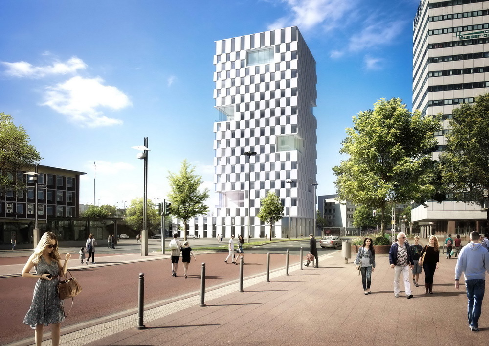 So sollte der Turm aussehen - das Projekt wurde jetzt gestoppt.