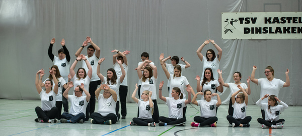 Mit viel Freude präsentierten die Vereinsmitglieder ihre Choreographien.