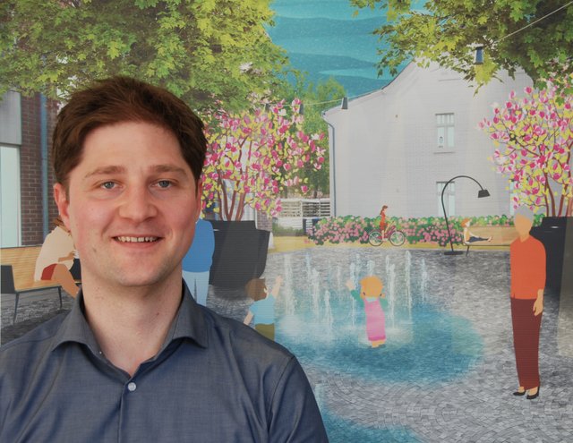 Alpens Klimaschutzmanager Luuk Masselink sieht in der Gemeinde viel in Bewegung. Mit Blick auf das Erreichen der Klimaschutzziele zeigt er sich zuversichtlich.
