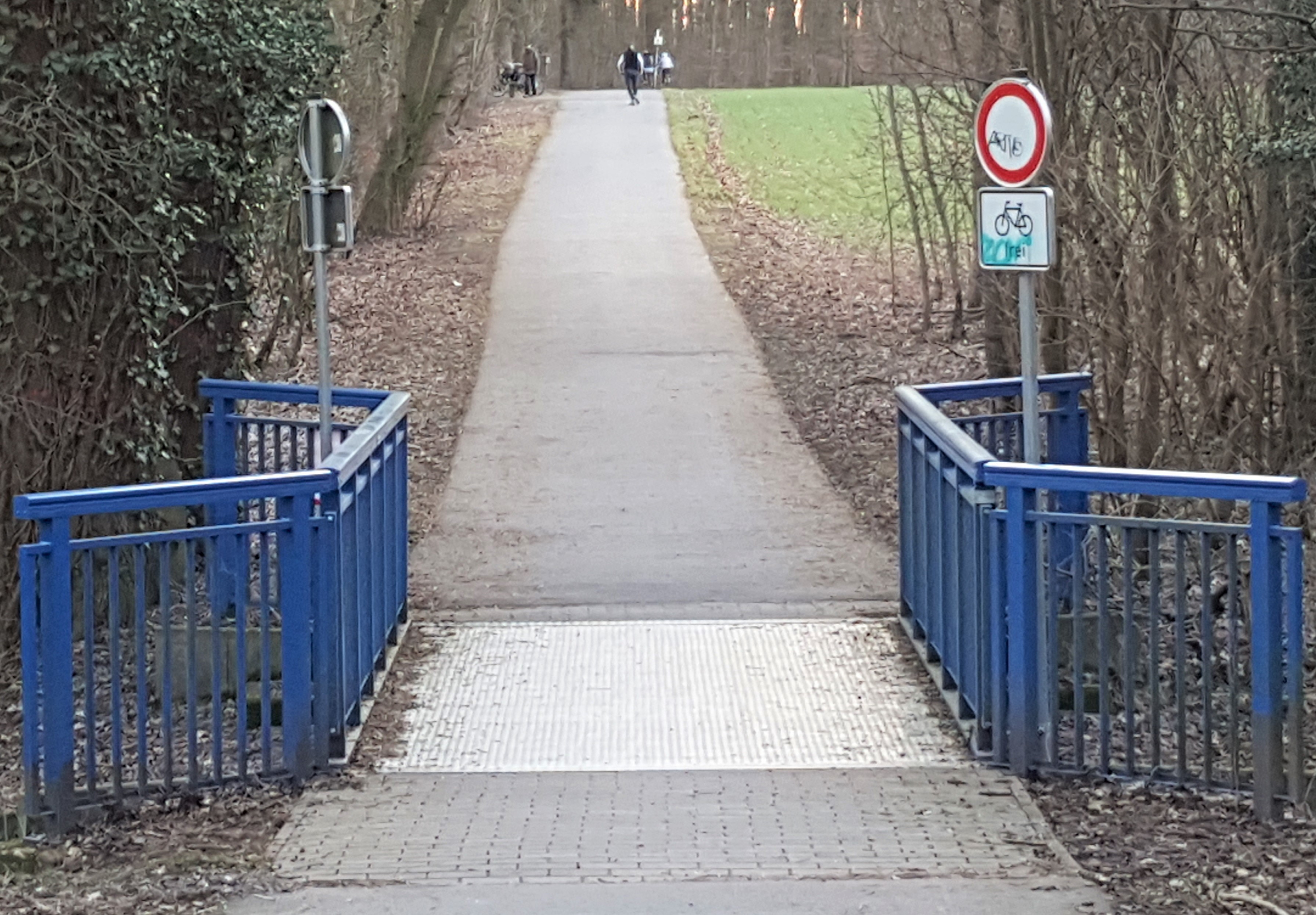 Ab hier wird der Ruhrtalradweg vom 25. Februar an für fünf Tage gesperrt.