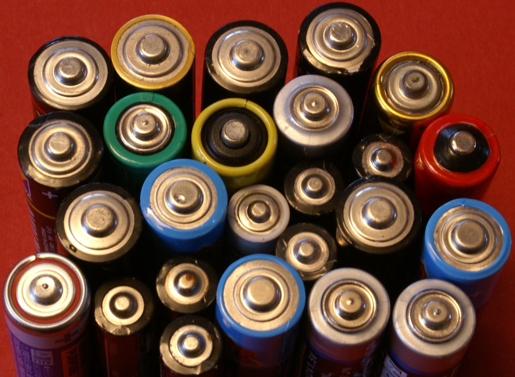 Batterien gehören zu den Problemabfällen.