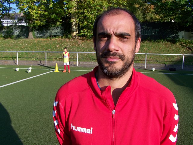 Marcello Pette, Trainer der E2 Mannschaft von TuS Essen - West 1881
