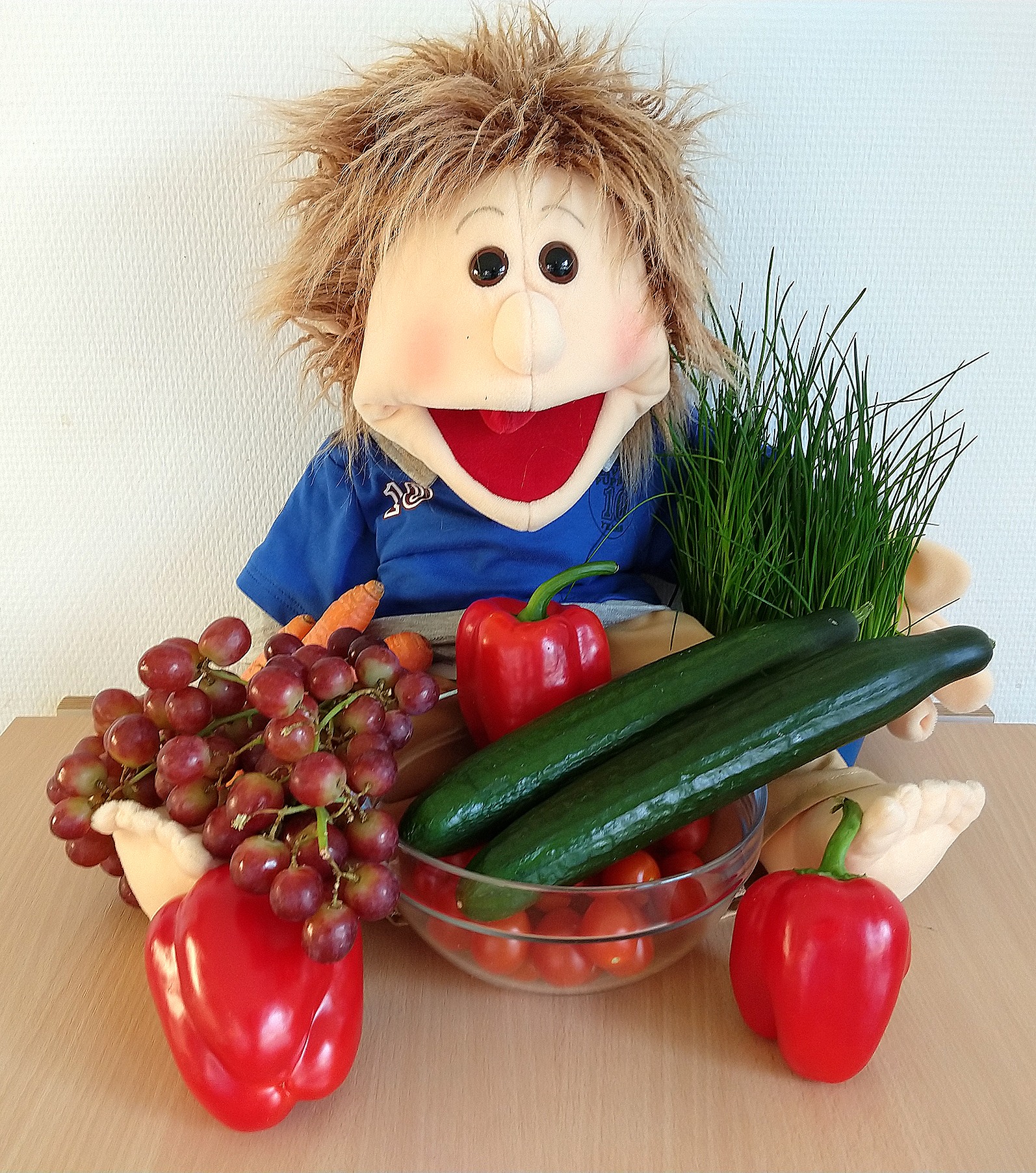 Maskottchen "MIKKI" begleitet das IKK-Projekt "Die Kleinen stark machen", das der Gesundheitsförderung von Kindern im Alter zwischen vier und sechs Jahren dienen soll.