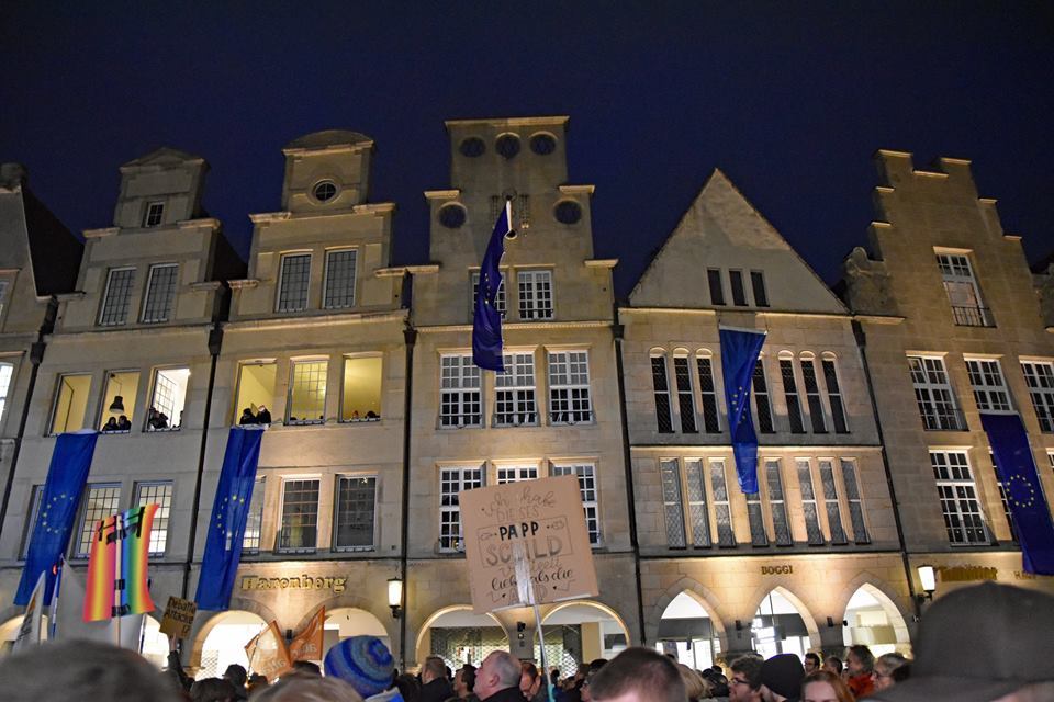 Foto: Copyright: Birgit Leimann - Münster in Bildern - Auf dem Prinzipalmarkt ☮