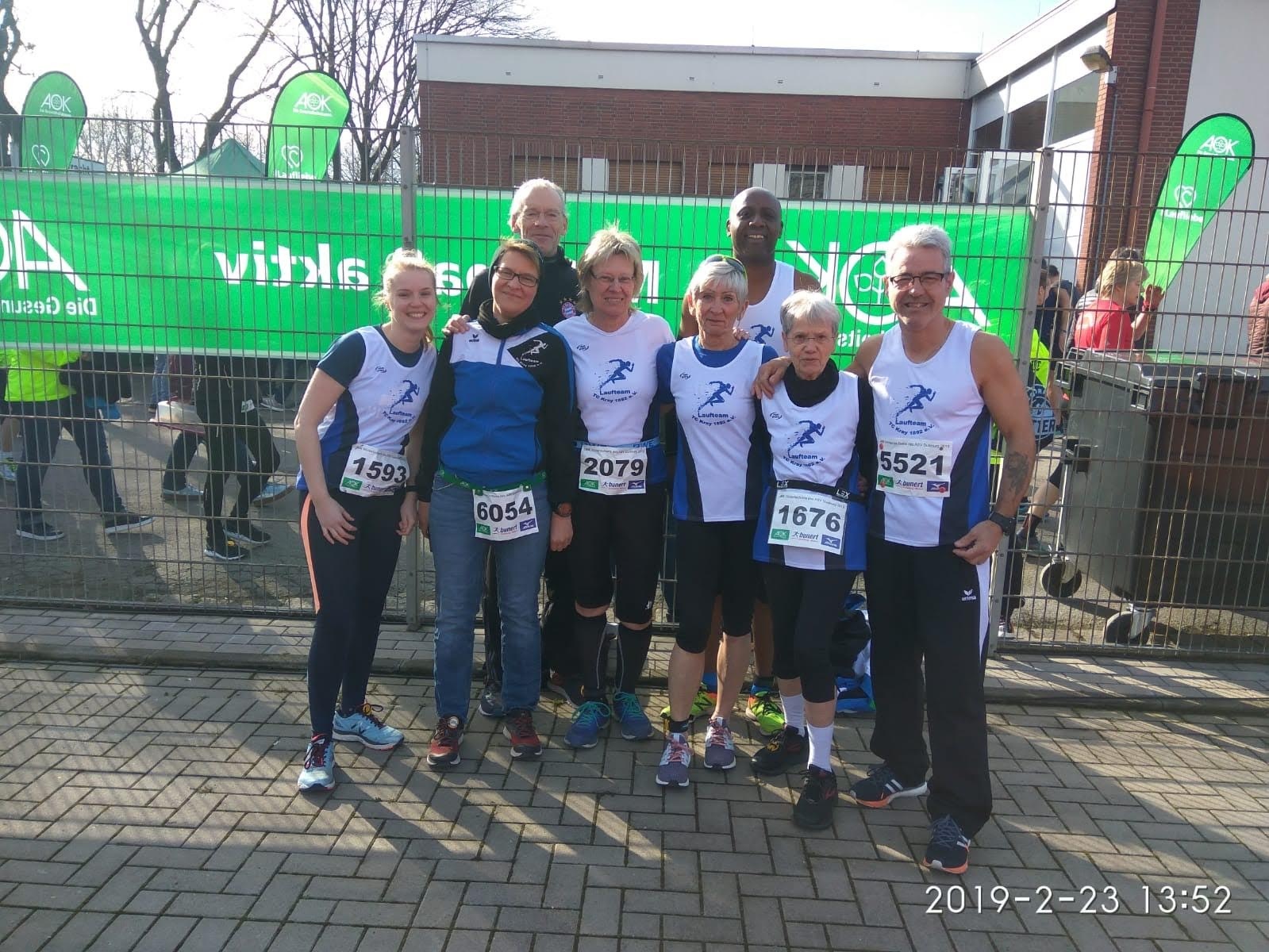 Das Krayer Laufteam.