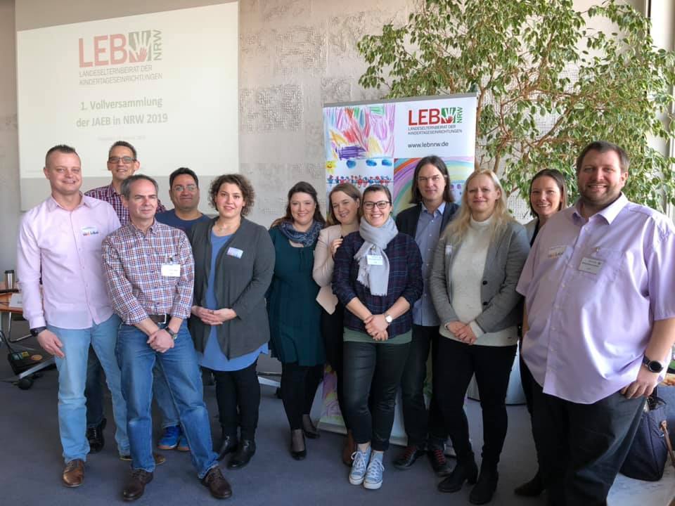 Der Vorstand der LEB (Landeselternbeirat).