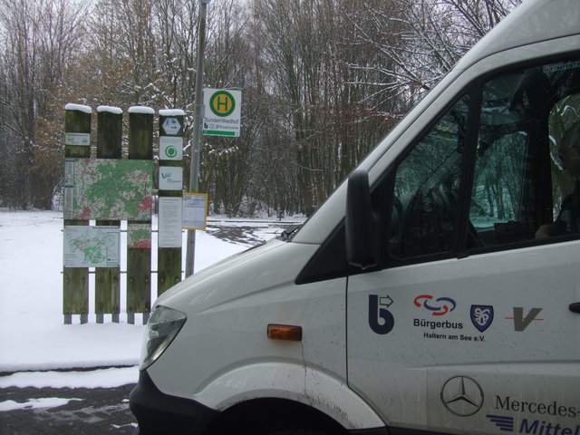 Der Bürgerbus wird gerade bei schlechten Witterungsverhältnissen, Schnee und Eis immer mehr von der überwiegend älteren Bevölkerung angenommen.