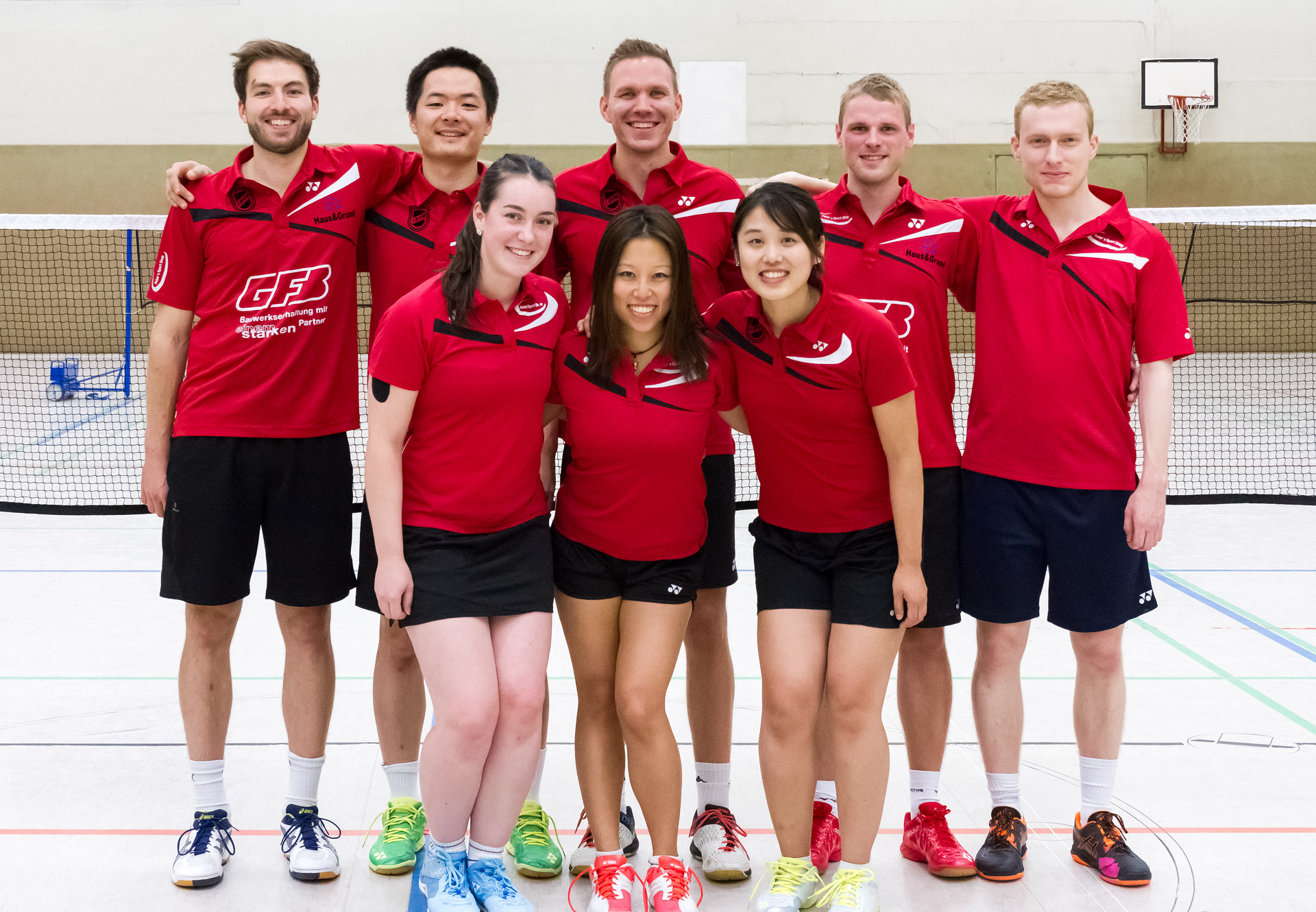 Die dritte Mannschaft des 1. BV Mülheim hat den Aufstieg in die Badminton-Regionalliga geschafft.