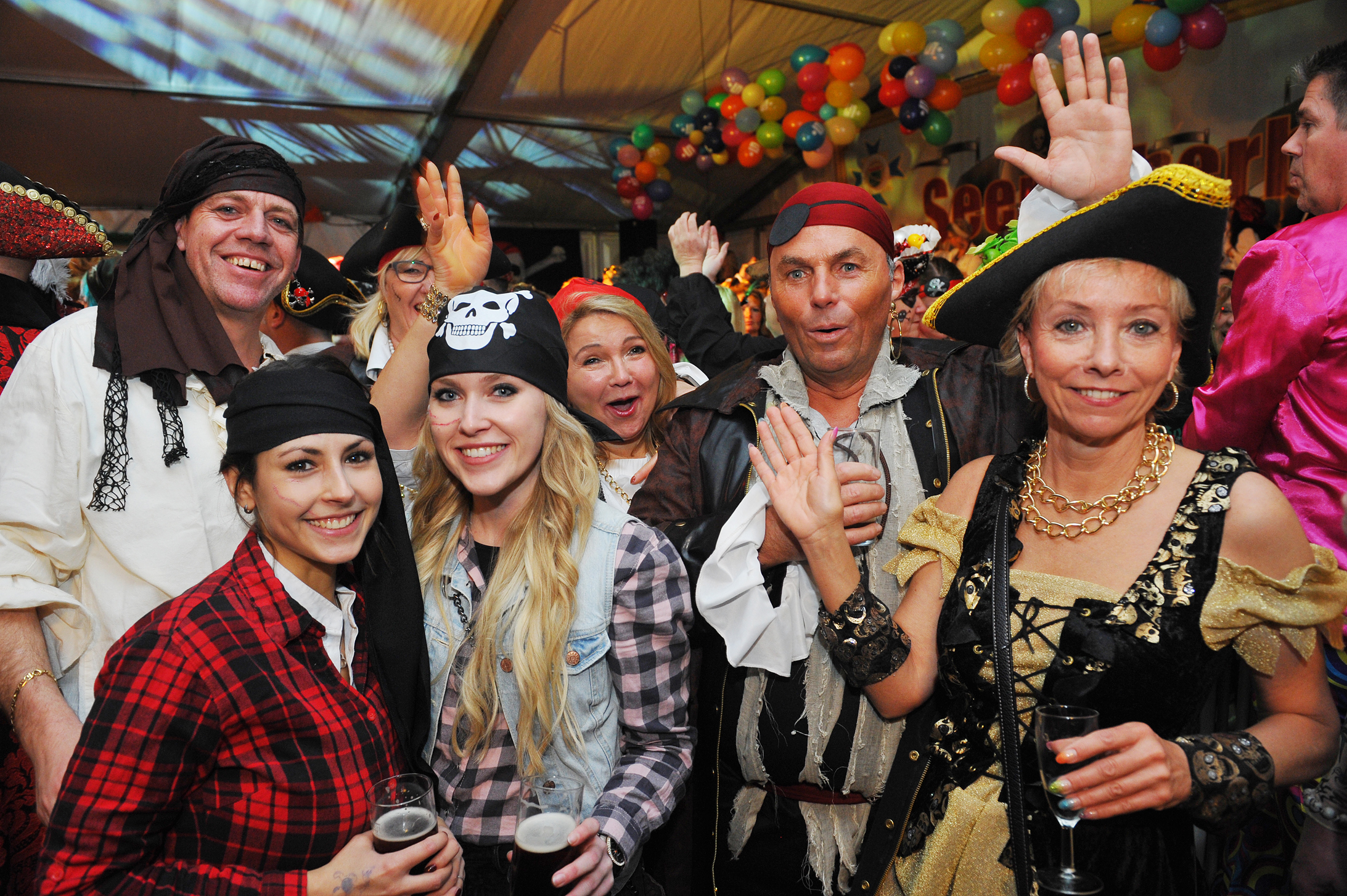 Der Hildener Seeräuberball ist ausverkauft.