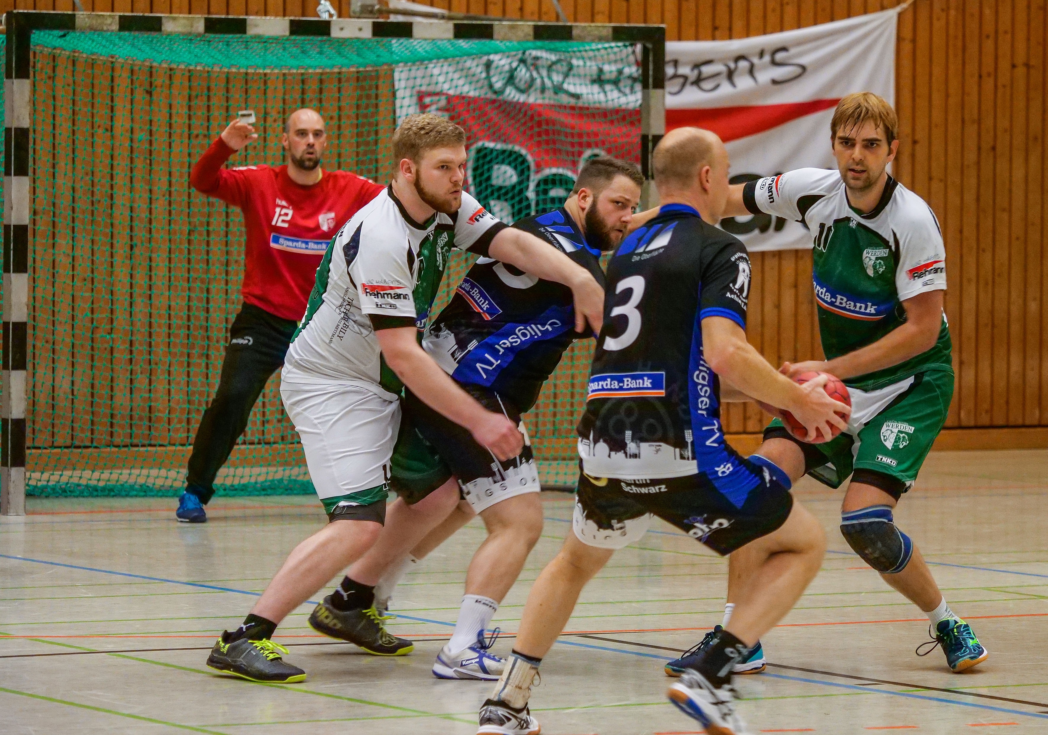In Mülheim mussten die Grün-Weißen einen Rückschlag einstecken.
Foto: Gohl