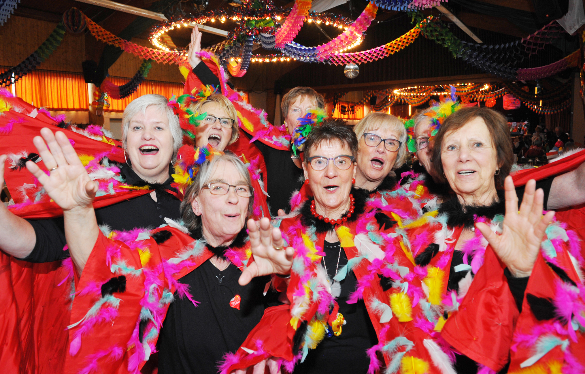 Jecke Stimmung im Seniorentreff St. Martin.