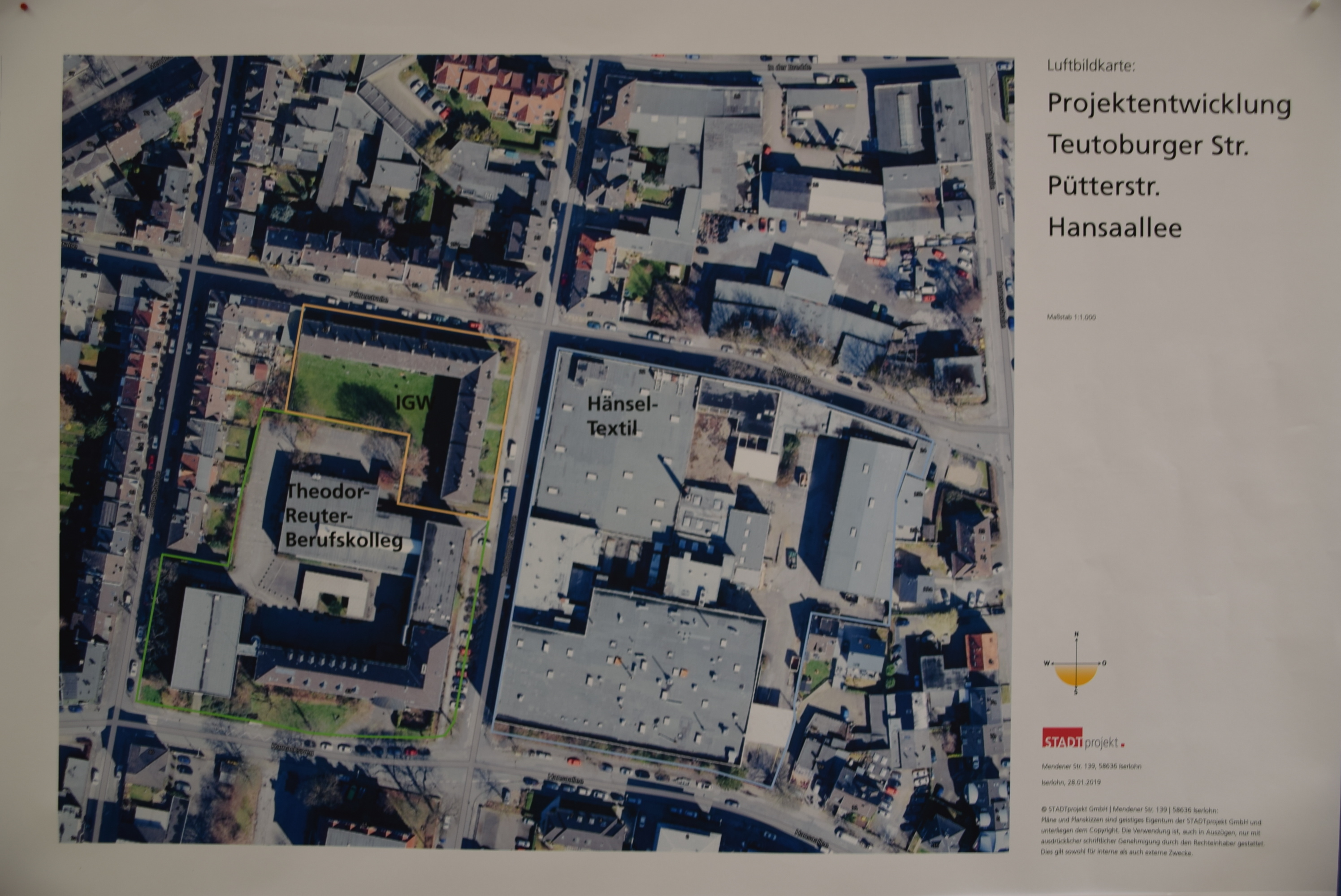 Insgesamt umfasst das Gebiet zwischen der Teutoburger Straße, Pütterstraße und Hasaallee 23.000 Quadratmeter. Fotos: Günther