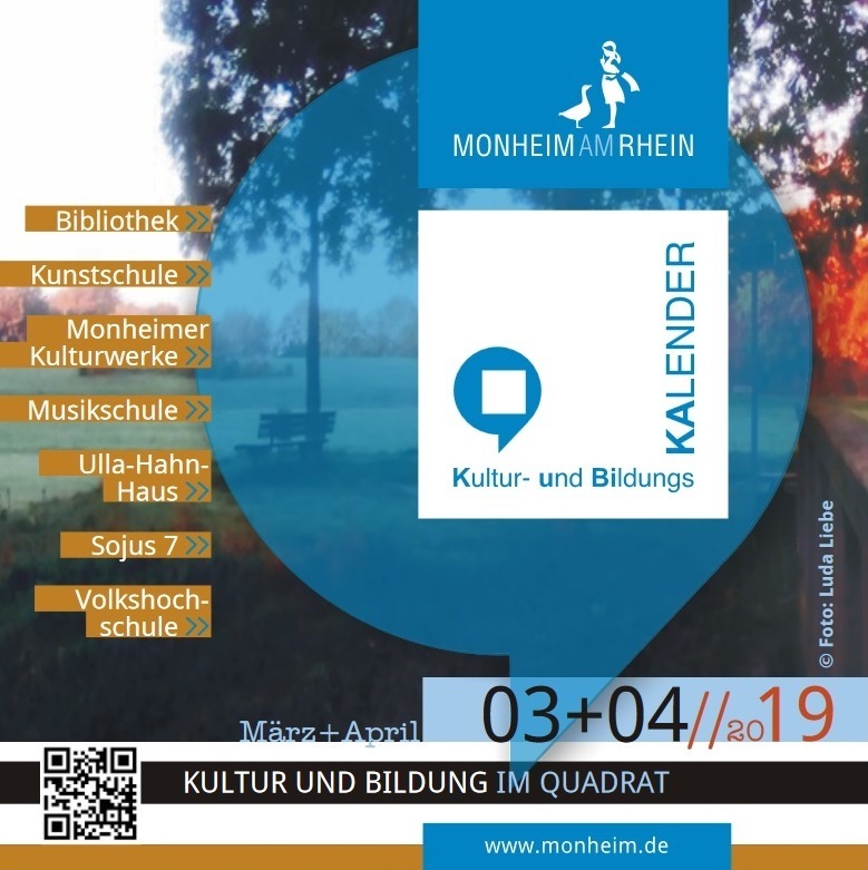 Der Kultur- und Bildungskalender ist jetzt zum elften Mal erschienen.
Foto: Luda Liebe