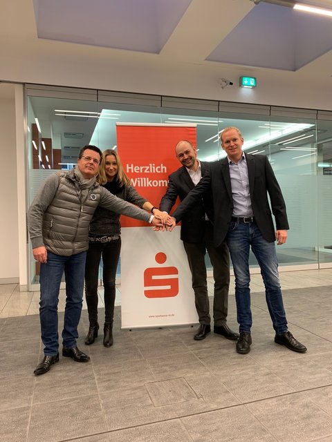 von links: Roland Köster, Kathrin Schopp, Stefan Merten, Georg Brauckmann-Berger.