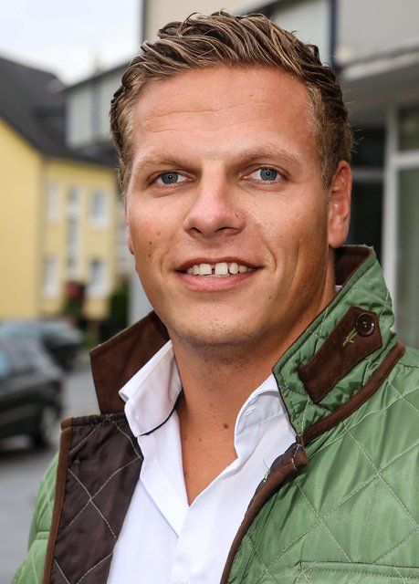 Meik Hibbeln, Vorsitzender des Gewerbevereins Eving und Umgebung.