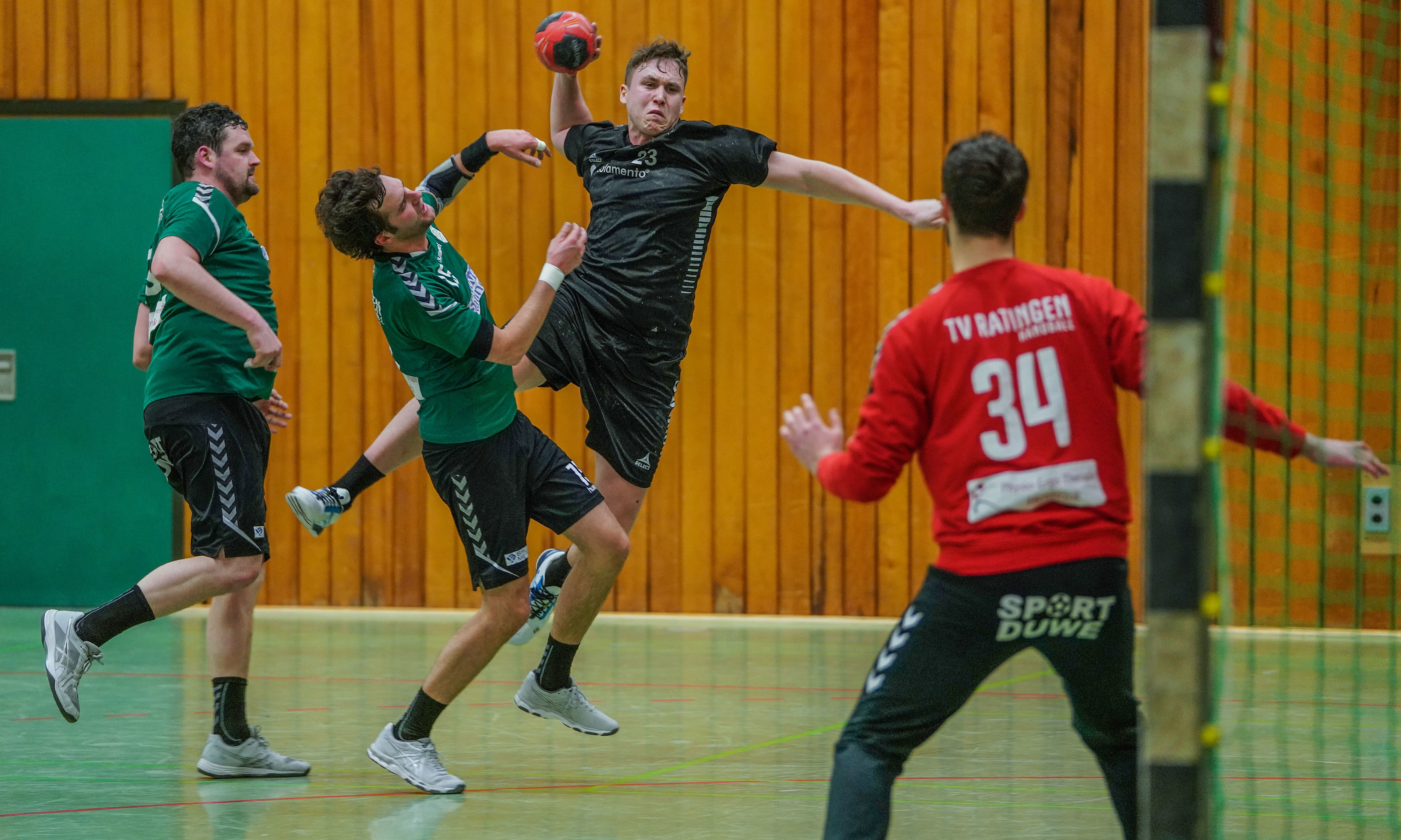Sam Schäfer konnte sich mit insgesamt zwölf Treffern auszeichnen.
Foto: Gohl