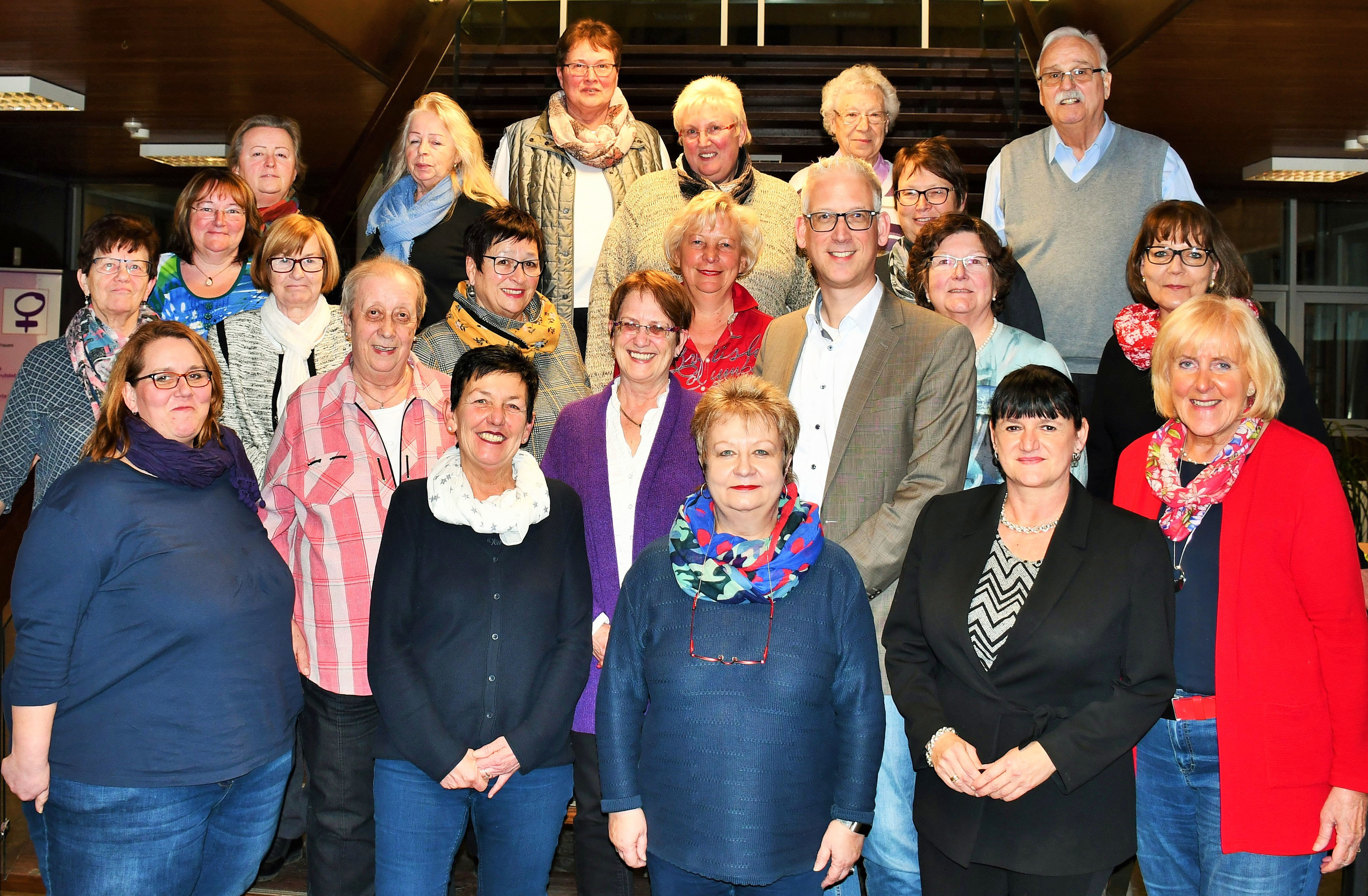Die Frauenkonferenz der Arbeitsgemeinschaft sozialdemokratischer Frauen mit Dezernenten Torsten Göpfert. Foto: ASF Kreis Unna
